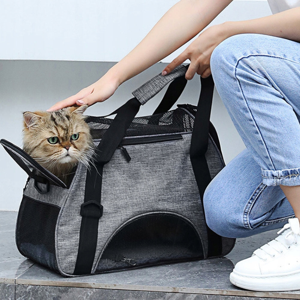 TRANSPORTER FOR BIG CAT DOG BAG RIGID BED SOFT 53x26x32 CM Manufacturer code 6901326659498