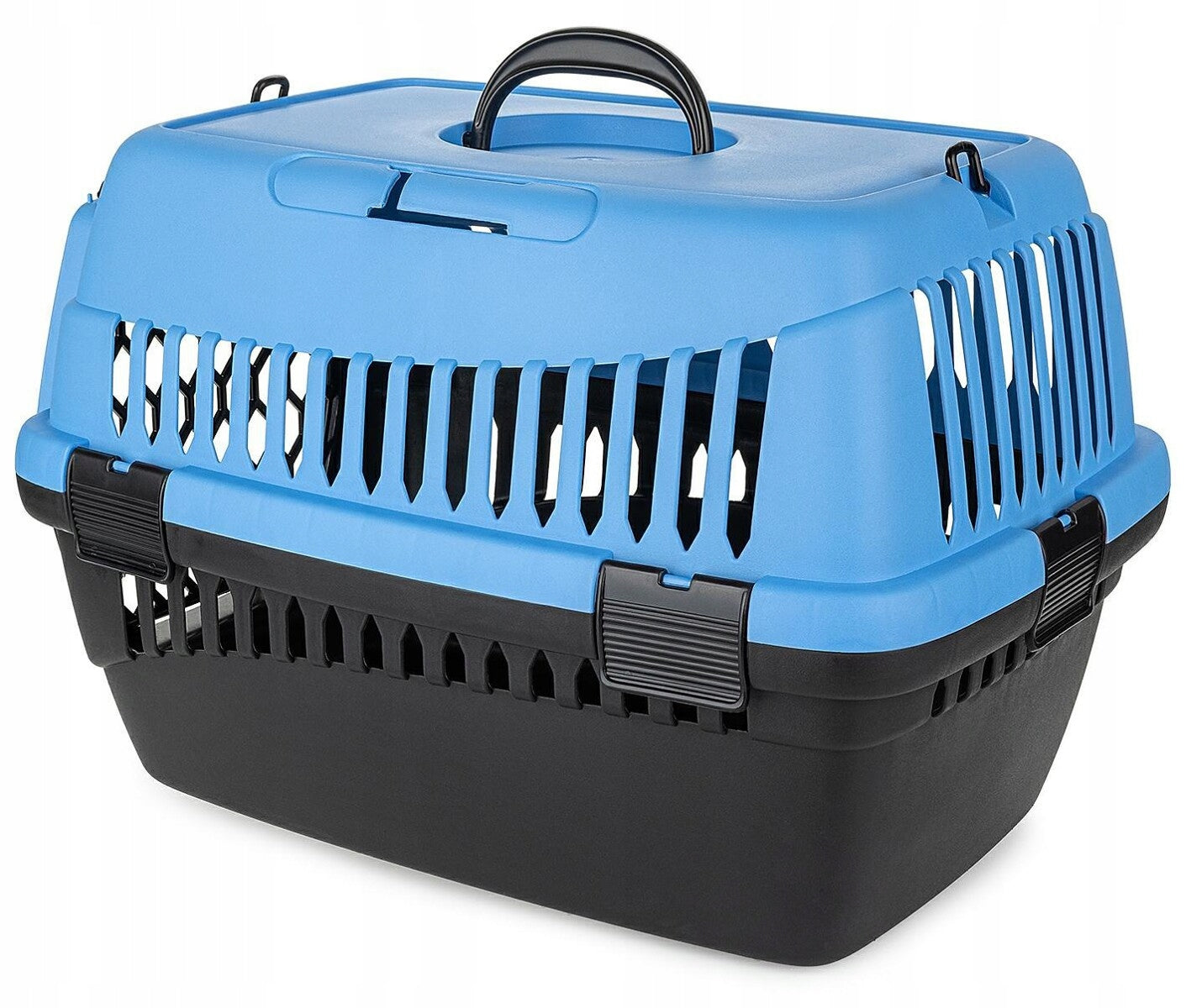 TRANSPORTER FOR CAT DOG RABBIT RODENTS ABBA M 56x37x37cm BLUE Packaging status original