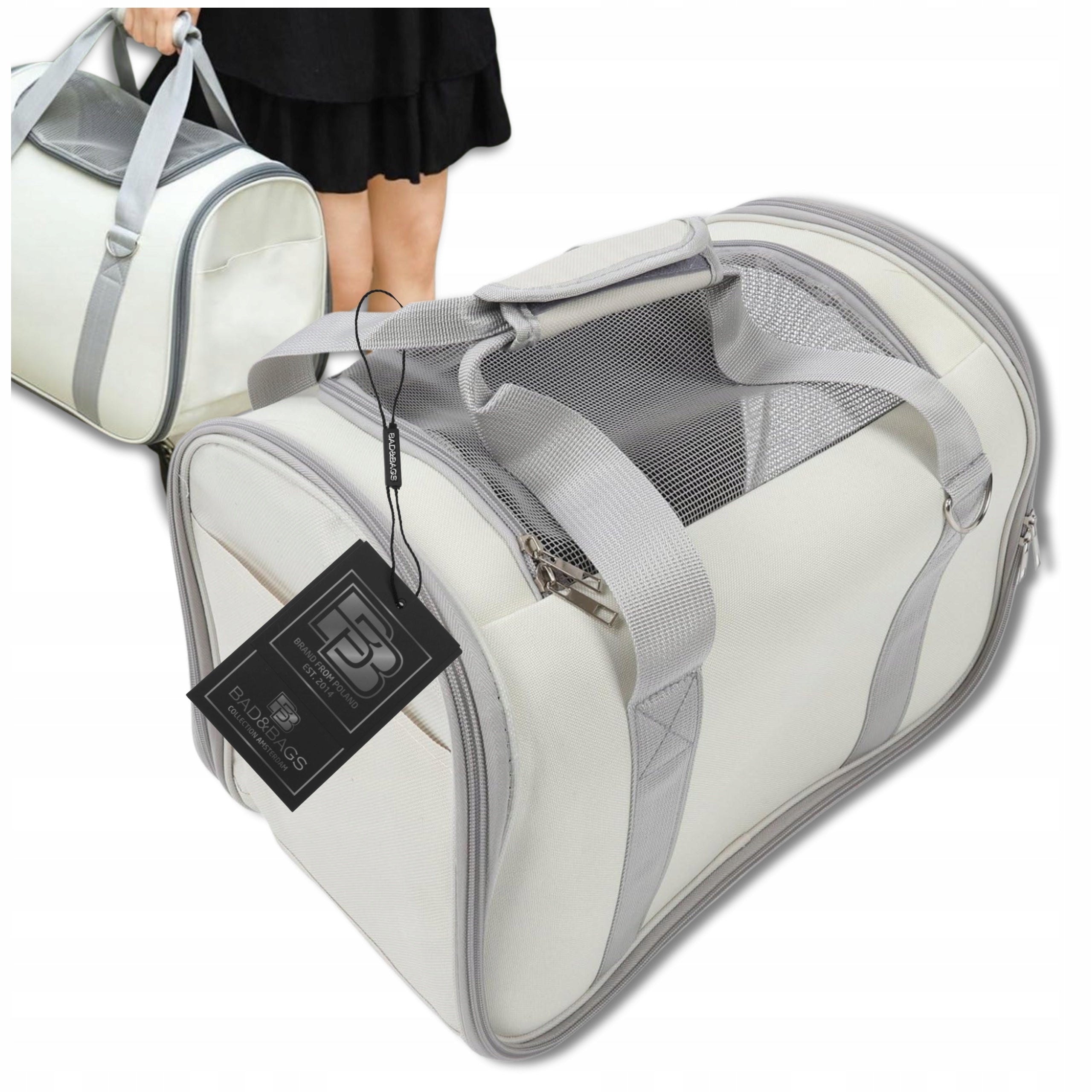 TRANSPORTER For Cat Dog Animal Travel Carrying Bag Strong Sturdy Manufacturer code BAD&BAGS Torba Transportowa dla Kotów Psów M