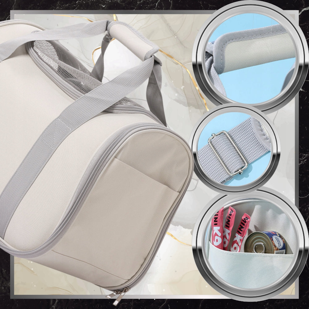 TRANSPORTER For Cat Dog Animal Travel Carrying Bag Strong Sturdy Product depth 24 cm