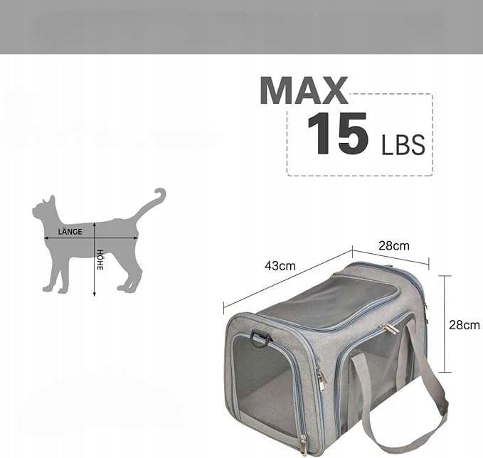 TRANSPORTER For Cat Dog Rabbit Animal Carrying Bag Shoulder Playpen Brand CE