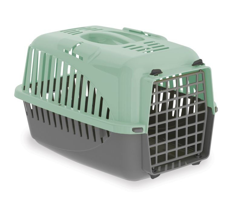 TRANSPORTER For Cat Rabbit Rodent 46x32x32cm Grey Green CROSSLAND
