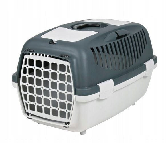 TRANSPORTER GULLIVER 2 FOR DOG CAT Rabbit 55x36x35 Grey Large Solid Brand Zolux