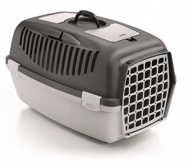 TRANSPORTER GULLIVER 2 FOR DOG CAT Rabbit 55x36x35 Grey Large Solid Product height 35 cm