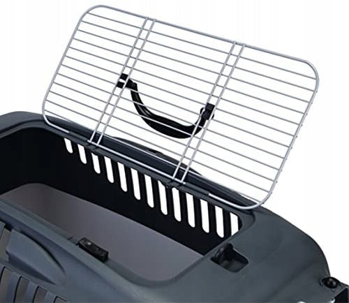 TRANSPORTER GULLIVER 3 FOR CAT DOG OPEN TOP Trade name ZOLUX Transporter GULLIVER 3 z metalowymi drzwiczkami jasnoszary/ciemnoszary (422152)