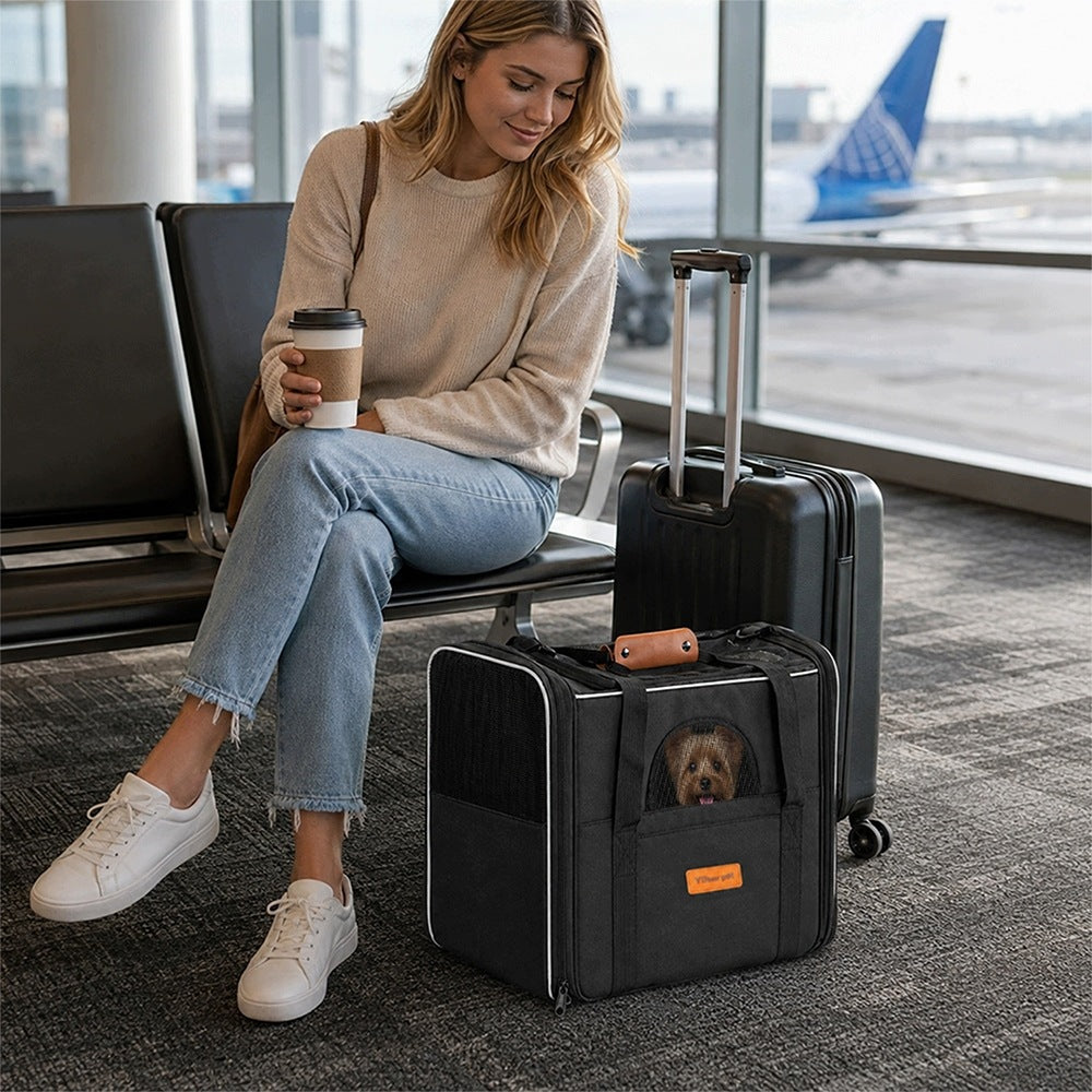 TRANSPORTER TRAVEL BAG FOR DOG CAT ANIMALS MATERIAL SHOULDER Brand Bedee
