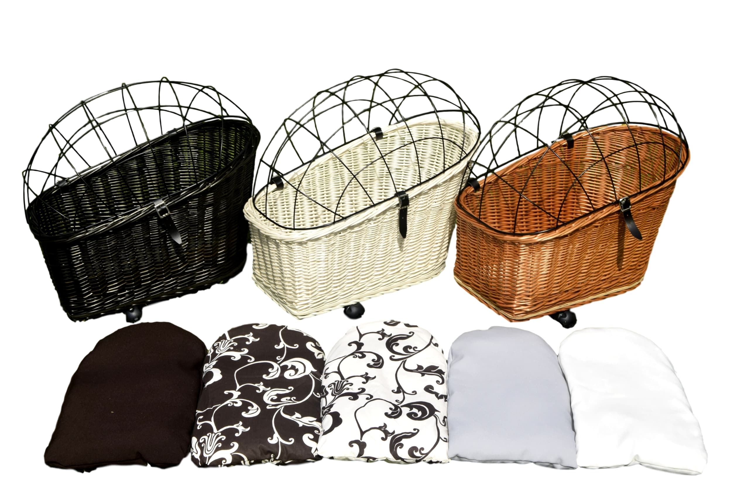 TRANSPORTER wicker basket for a bicycle. MIX basket