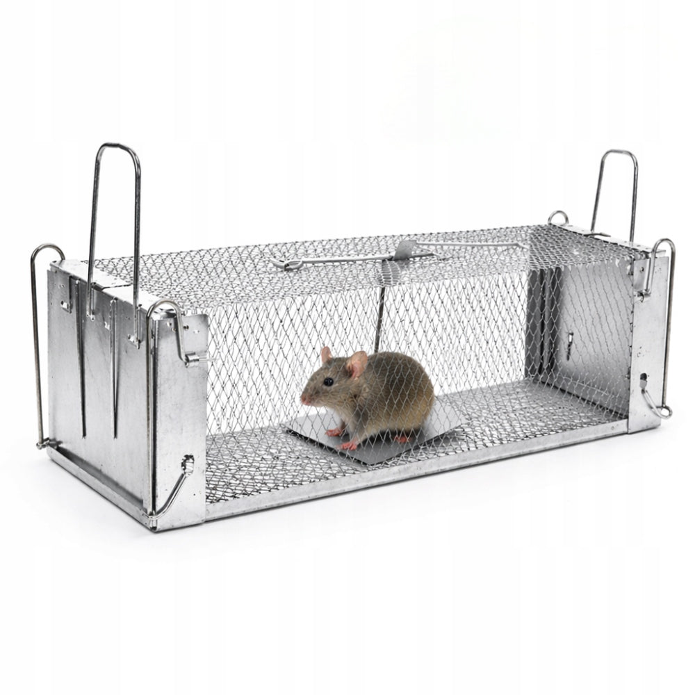 TRAP LIVETRAP FOR RAT MICE RODENTS MARTEN CAGE HUMANITARIAN PAW Packaging status original