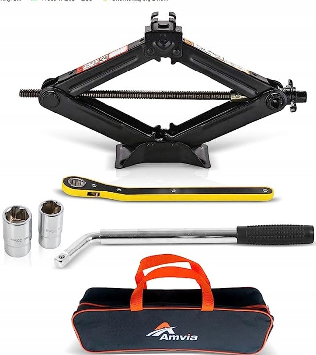 TRAPEZOIDAL CAR LIFT 1,5TONS AMVIA 80-350MM MODEL 202L