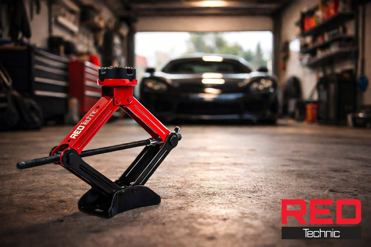 TRAPEZOIDAL CAR LIFT 2,5T JACK FOR CHANGING WORKSHOP WHEELS Minimum lifting height 115 mm