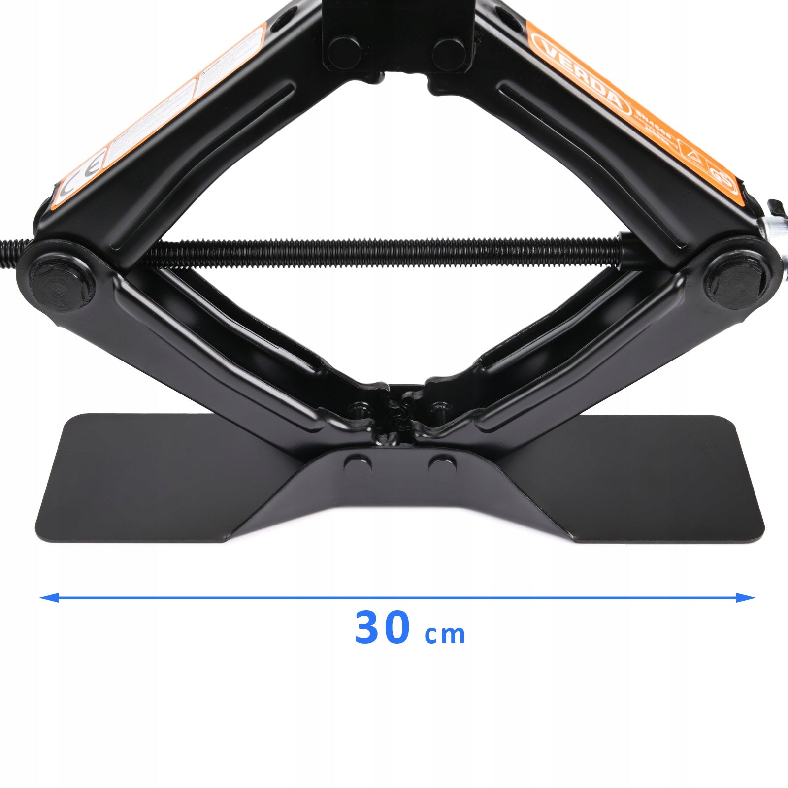 TRAPEZOIDAL JACK CAR JACK LEVERAGE TRAPEZOIDAL EXTENSION 2T OVERLAY Product weight with unit packaging 4 kg