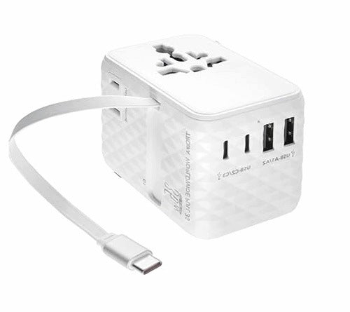 TRAVEL ADAPTER UNIVERSAL USB C 35W FOR TRAVELER GIFT FOR HOME