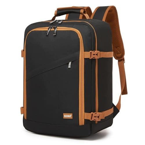TRAVEL BACKPACK HAND LUGGAGE RYANAIR WIZZ AIR 40X30X20 CM metal Brand no brand