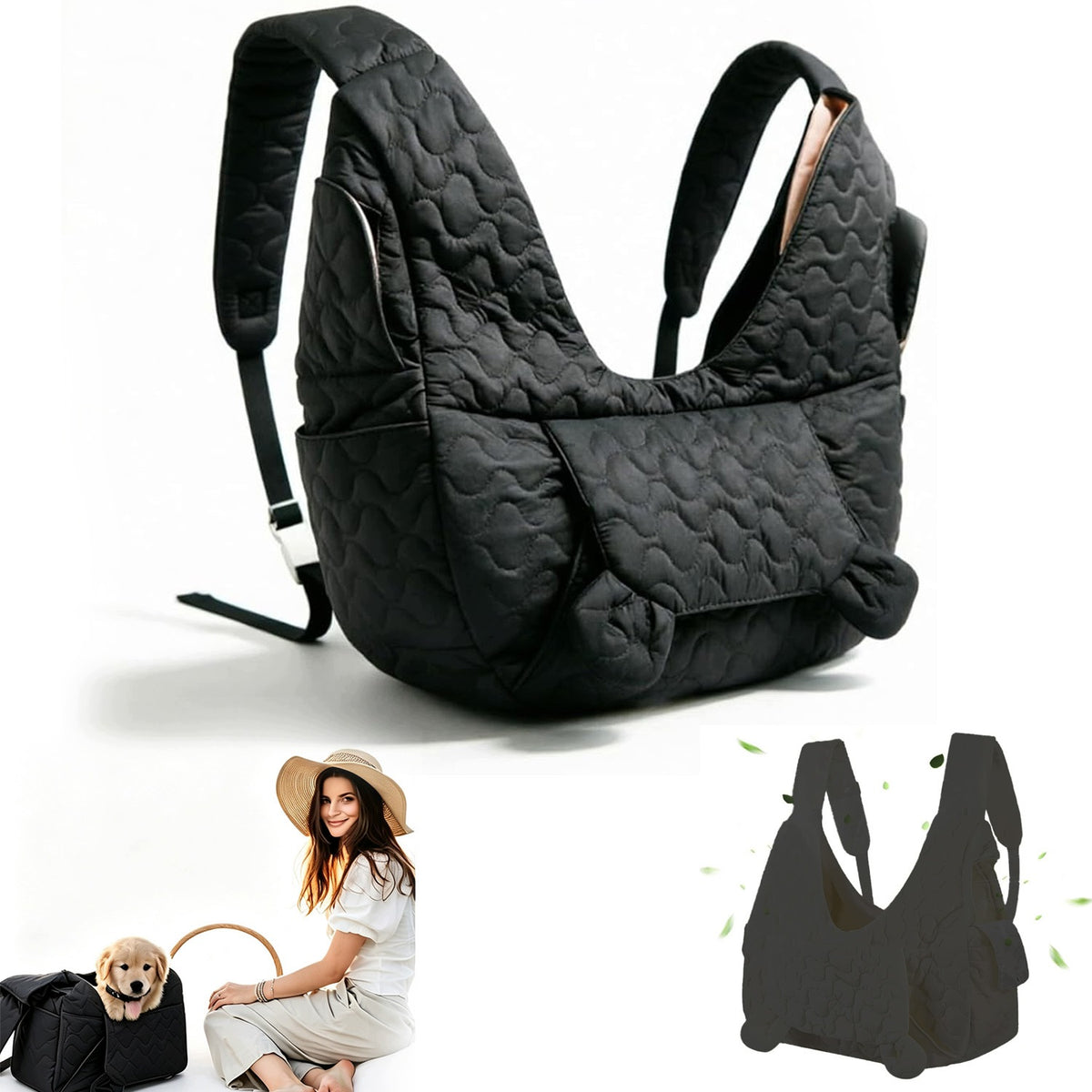 TRAVEL BAG CAT CARRIER – SHOULDER BAG WITH VENTILATION FOR ANIMALS