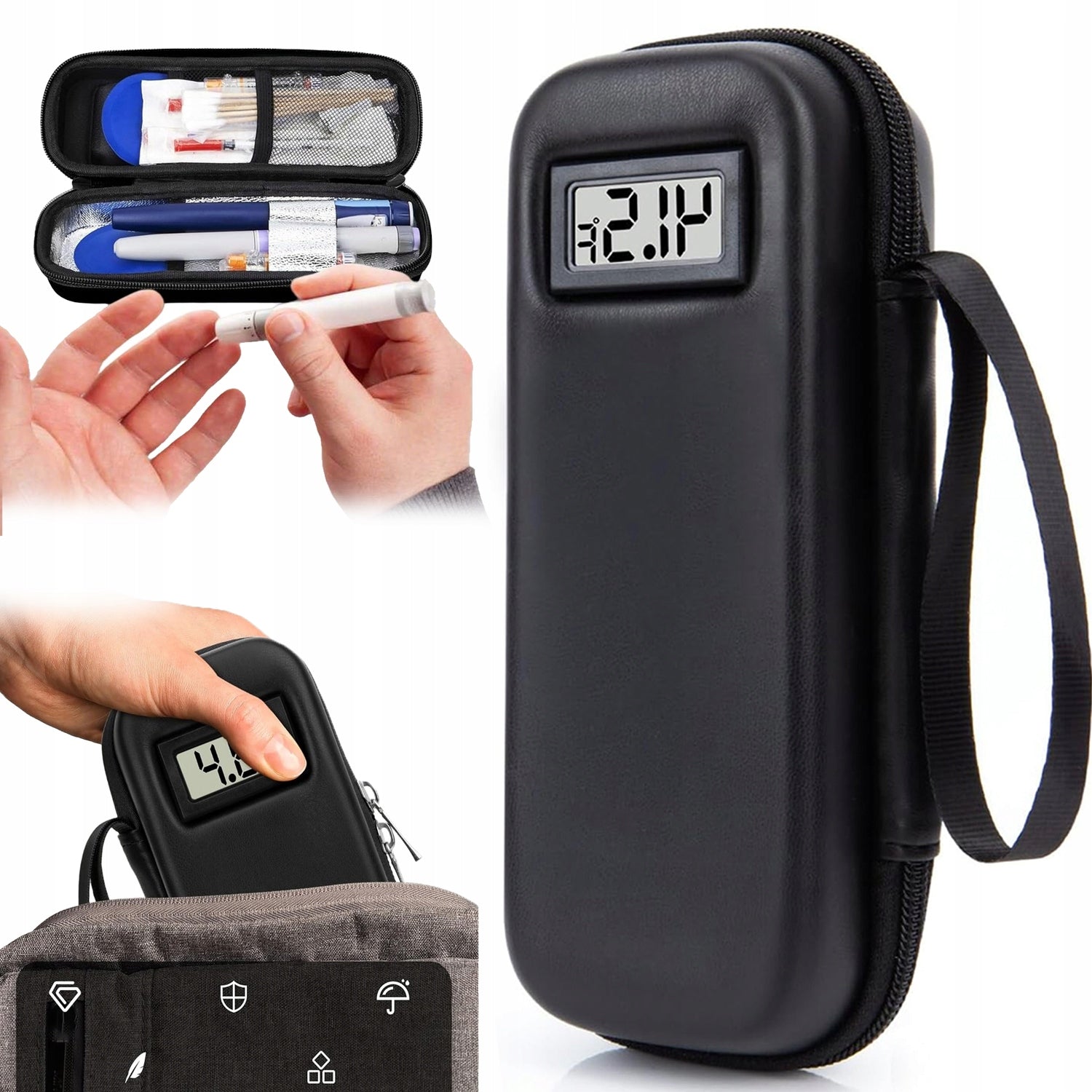 TRAVEL BAG FOR THERMAL INSULATION DRUGS