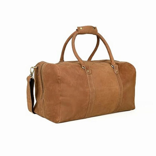TRAVEL BAG LEATHER WEEKEND LOTHAR HANDMADE FOR TRIP