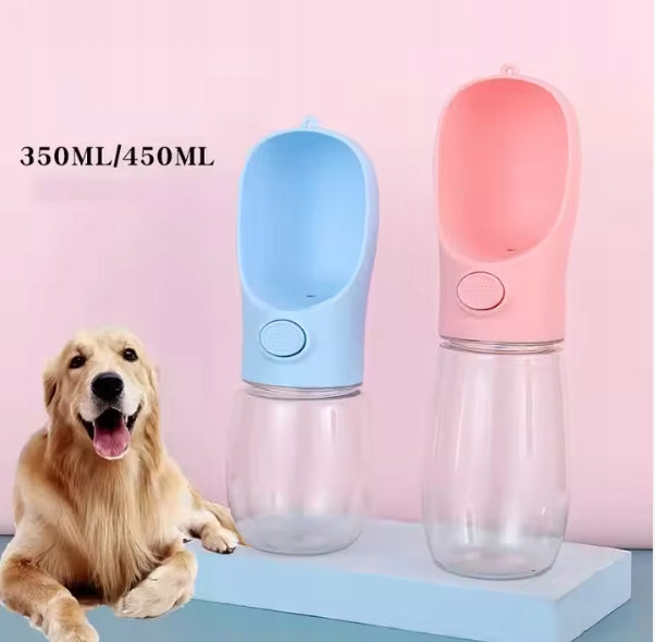 TRAVEL BOTTLE FOR DOGS PORTABLE BOWL WATER BOTTLE DRIER 450ml blue Manufacturer code 5906555650347