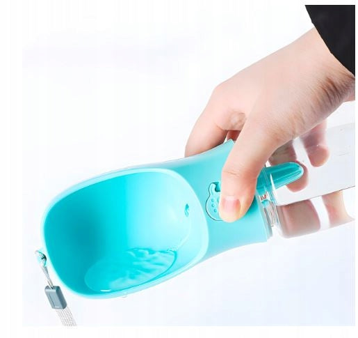 TRAVEL BOTTLE WATER DRINKER DOG WATER BOTTLE 350 ML BLUE Manufacturer code 5908455601399