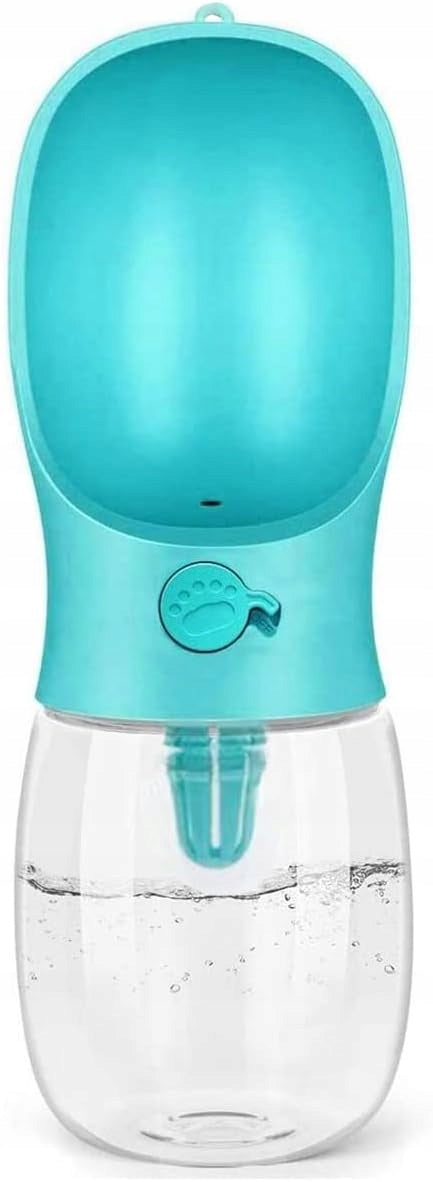 TRAVEL BOTTLE WATER DRINKER DOG WATER BOTTLE 350 ML BLUE
