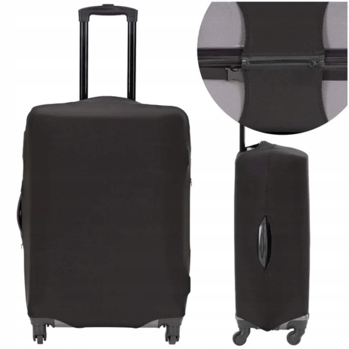 TRAVEL CASE COVER LUGGAGE PROTECTIVE CASE SIZE M BLACK
