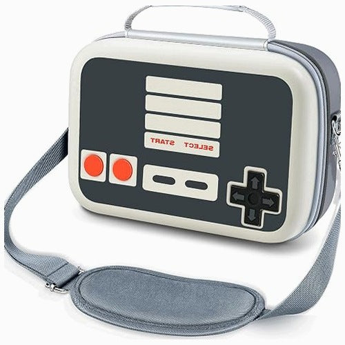 TRAVEL CASE HARD FOR 2 CONSOLES WITH RETROSHELL N3S ACCESSORIES FOR HOME
