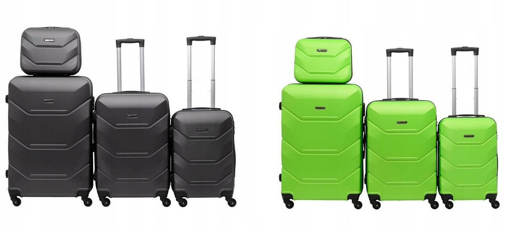 TRAVEL CASE LARGE MEDIUM SMALL SUITCASE WHEELS LUGGAGE BAG PREMIUM Depth (shorter edge) 30 cm