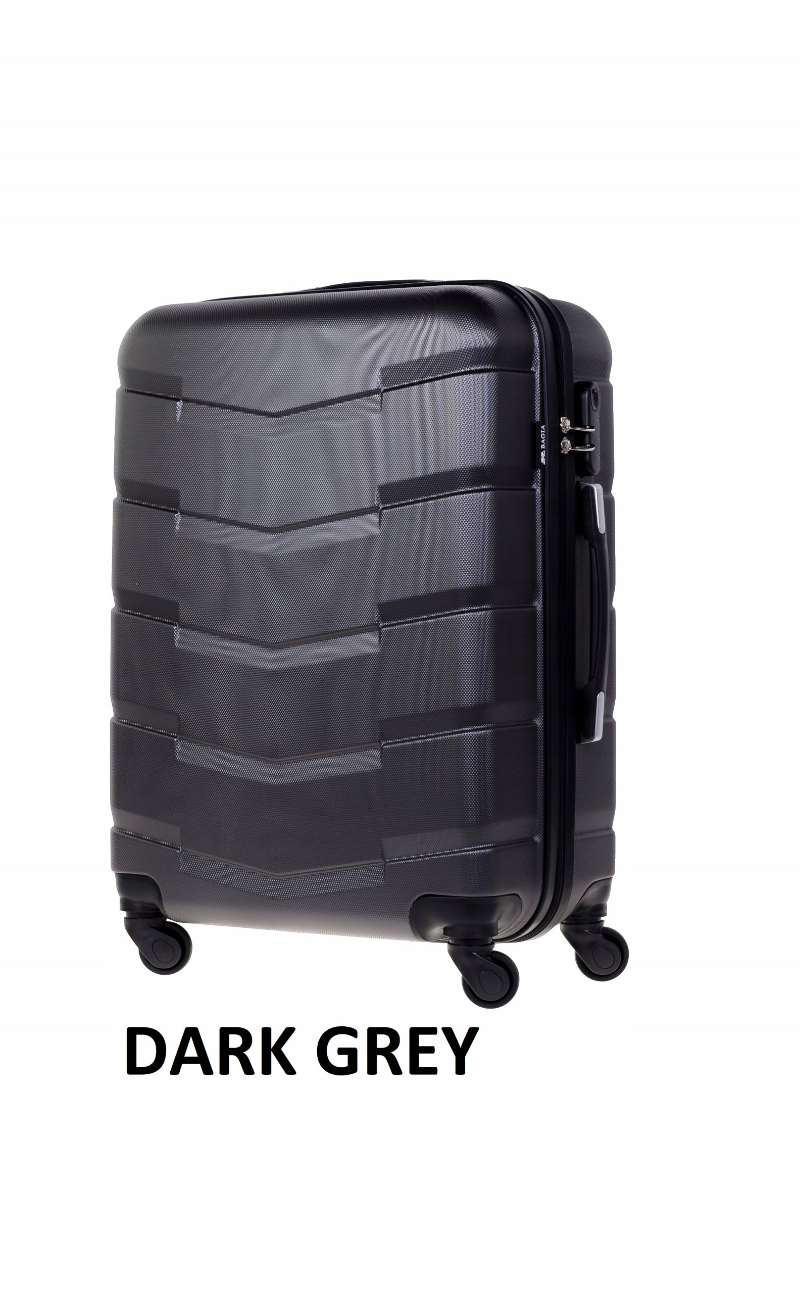 TRAVEL CASE SIZE MEDIUM M 4WHEELS 60L BAGIA ABS BARCELONA COLORS Height 65 cm