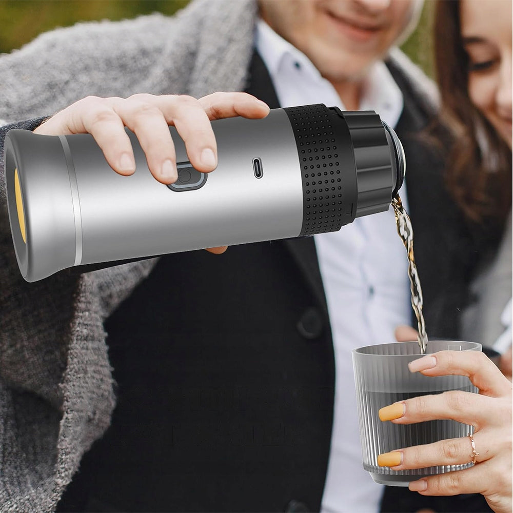 TRAVEL COFFEE MAKER FULLY AUTOMATIC WITH USB-C 60ML 7500MAH Manufacturer code 6HG4316GY34