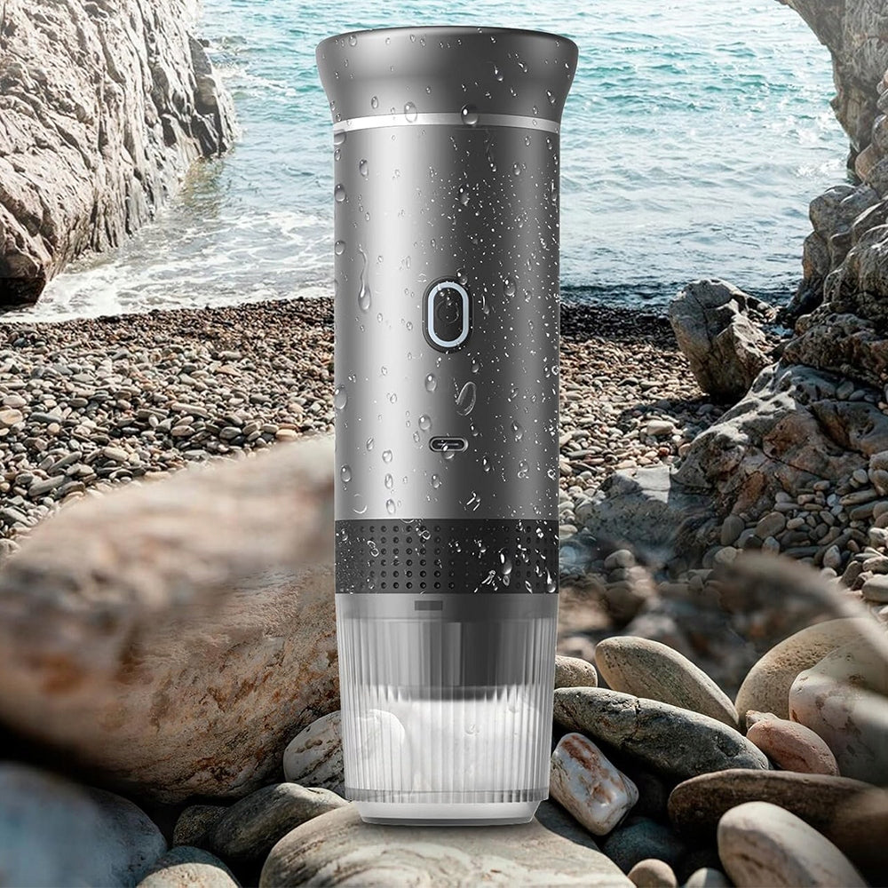 TRAVEL COFFEE MAKER FULLY AUTOMATIC WITH USB-C 60ML 7500MAH Packaging status original