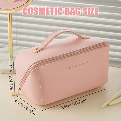 TRAVEL COSMETIC BAG LARGE CAPACITY PU LEATHER FOR WOMEN GIFT leather Manufacturer code SWC5908151069684