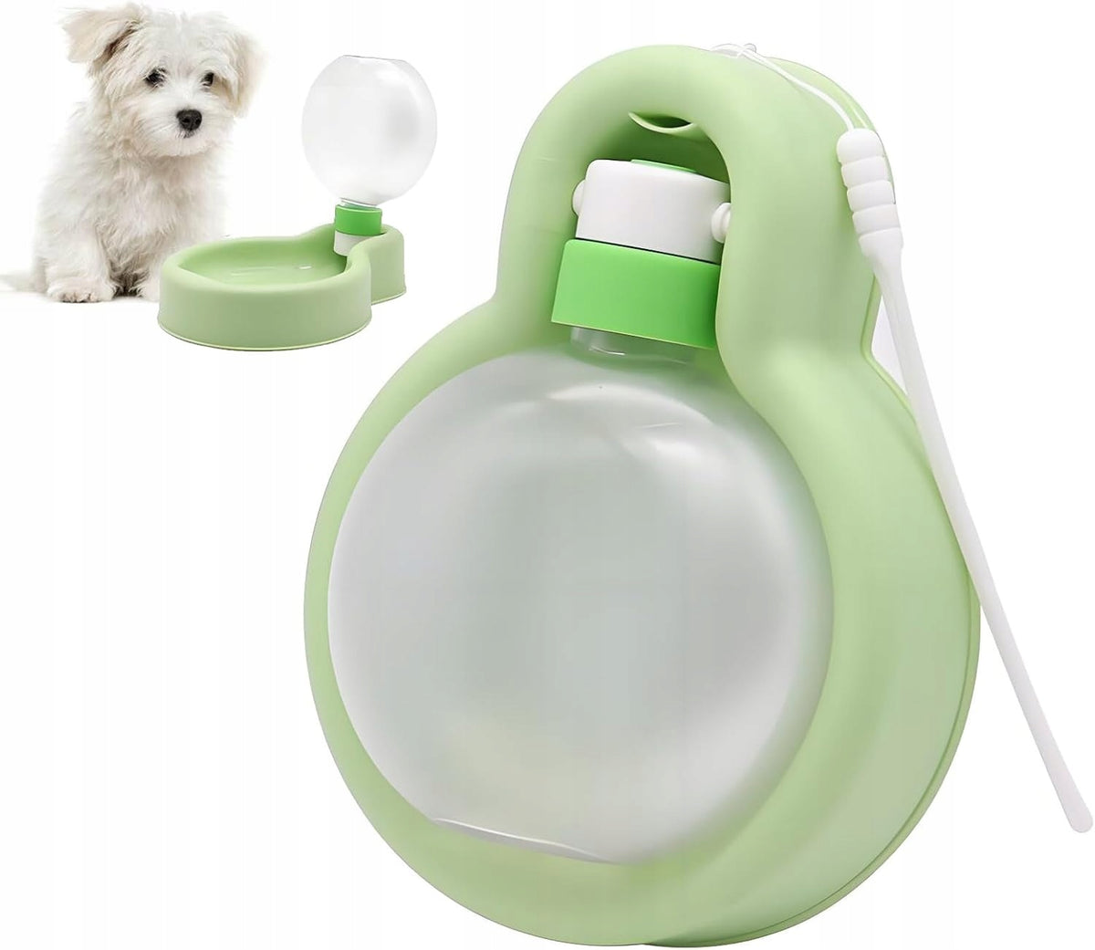 TRAVEL DOG BOTTLE WITH AIRTIGHT BOWL 500ML