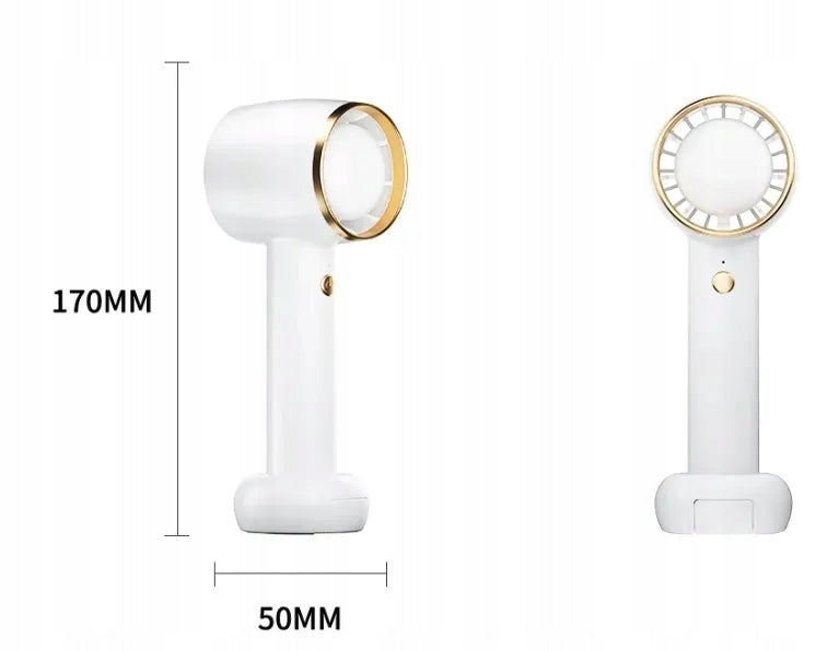 TRAVEL FAN TURBO FAN PORTABLE WITH BATTERY FOR SUMMER MINI Included equipment USB cable