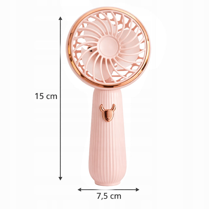 TRAVEL FAN USB MINI HAND FAN DESK FAN 3 MODES Fan type mini