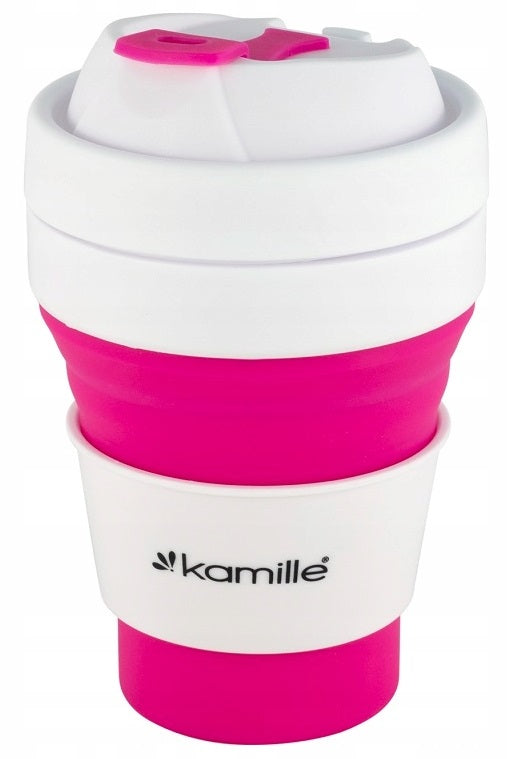 TRAVEL FOLDING CUP SILICONE TRAVEL Brand Kamille