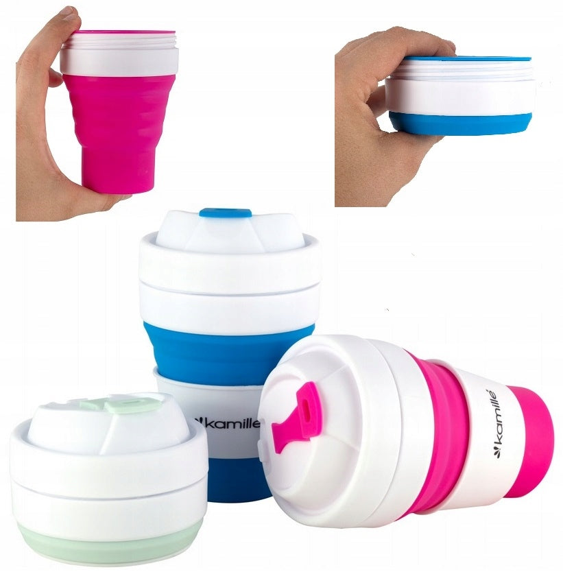 TRAVEL FOLDING CUP SILICONE TRAVEL