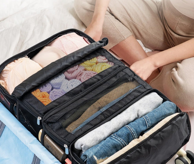 TRAVEL HANGING OGRANIZER BAG 60x23x37cm GREY Manufacturer code 639647