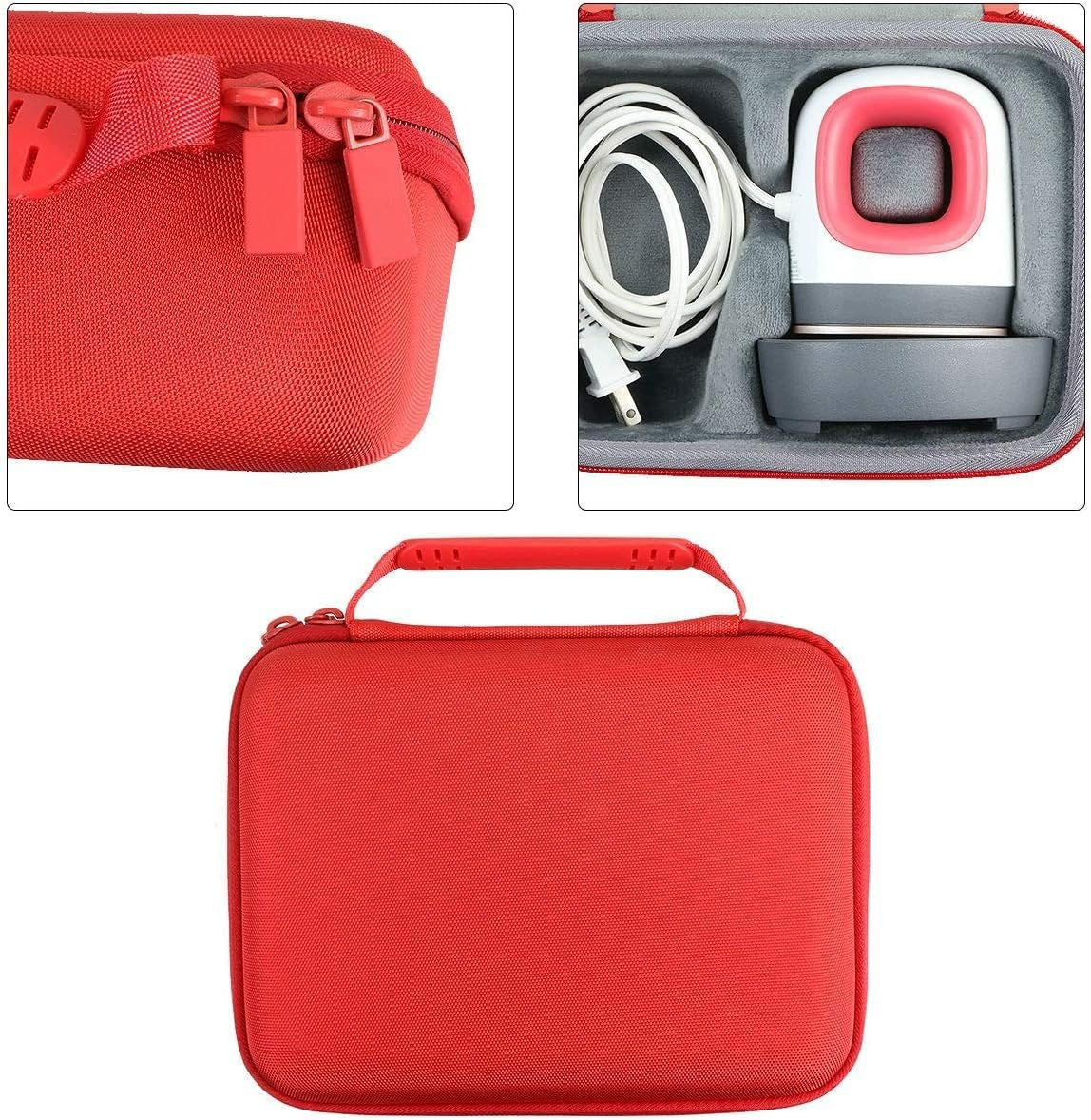 TRAVEL HARD CASE FOR MINI HEAT PRESS - RED Brand Co2Crea