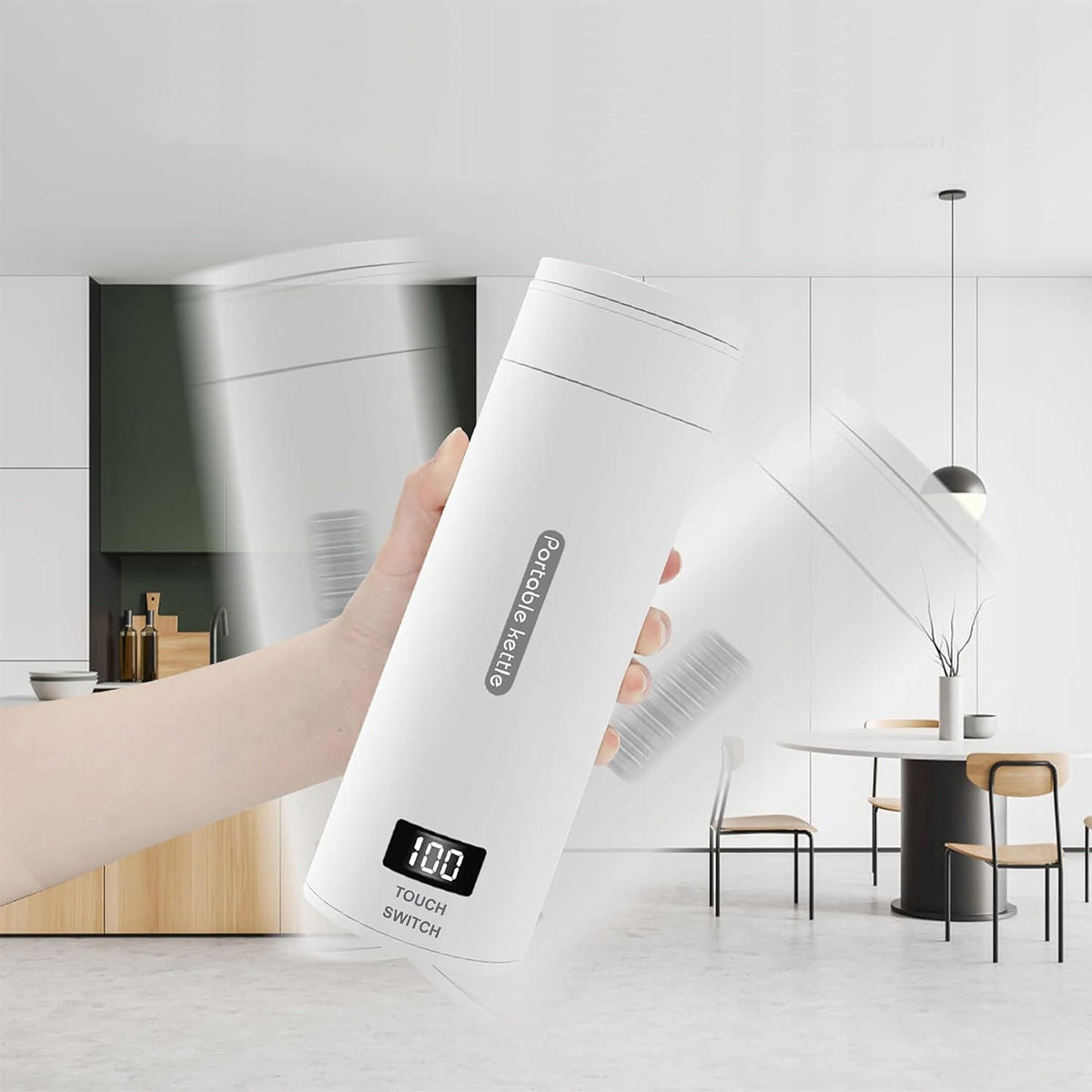 TRAVEL KETTLE, PORTABLE KETTLE, TRAVEL ELECTRIC KETTLE 500ML Capacity 0.5 l