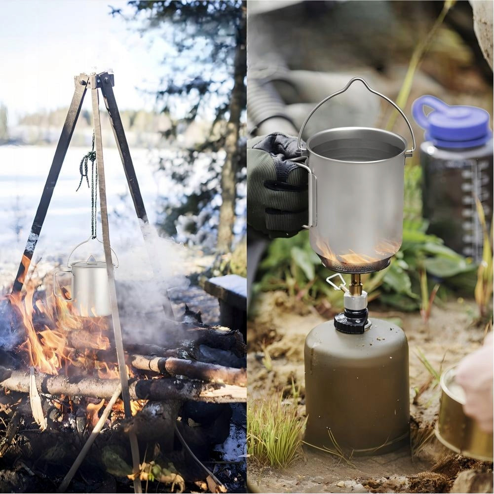 TRAVEL MUG WITH HANDLE AND HANDLE 750ML PURE TITANIUM 100 x 110 mm Manufacturer code Y27357-3