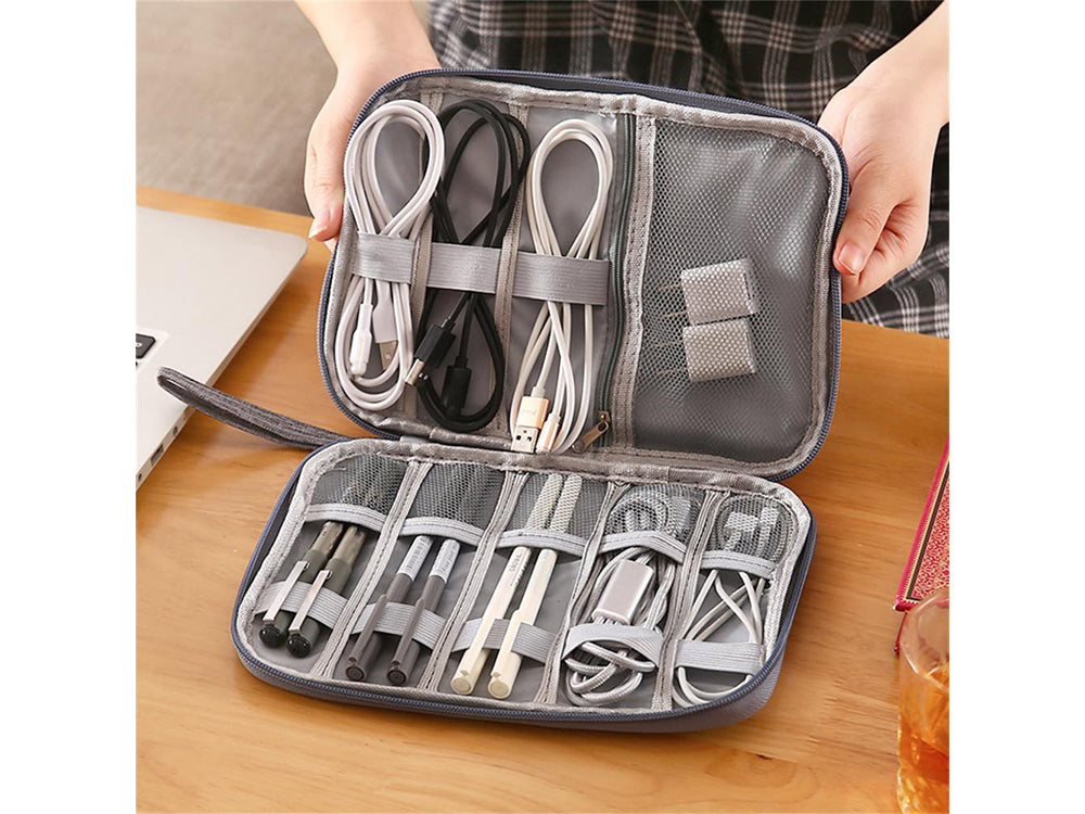 TRAVEL ORGANIZER BAG CASE FOR CABLES AND CHARGERS Brand no brand