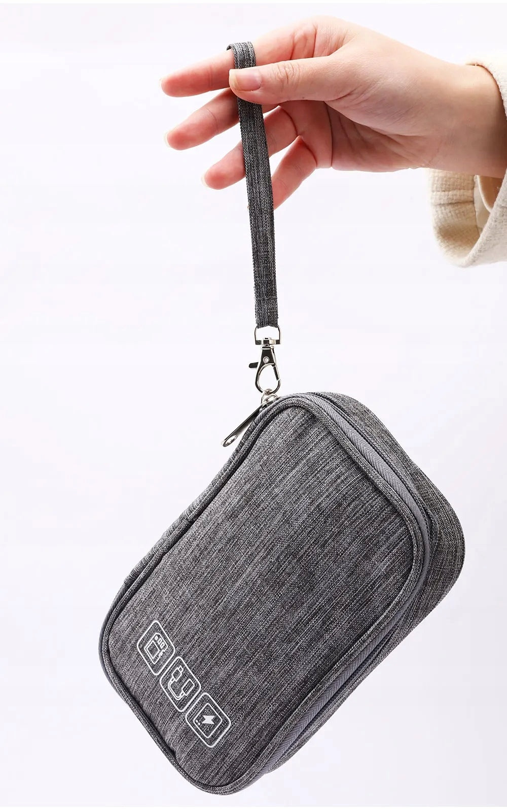 TRAVEL ORGANIZER BAG CASE FOR CABLES AND CHARGERS , DISK , POWER BANK Brand Kopier