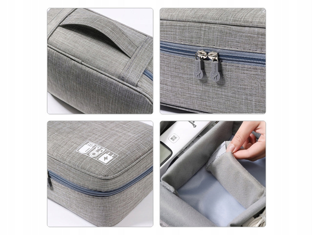 TRAVEL ORGANIZER BAG CASE FOR CHARGERS AND ELECTRONIC CABLES Model 5385 ORGANIZER PODRÓŻNY