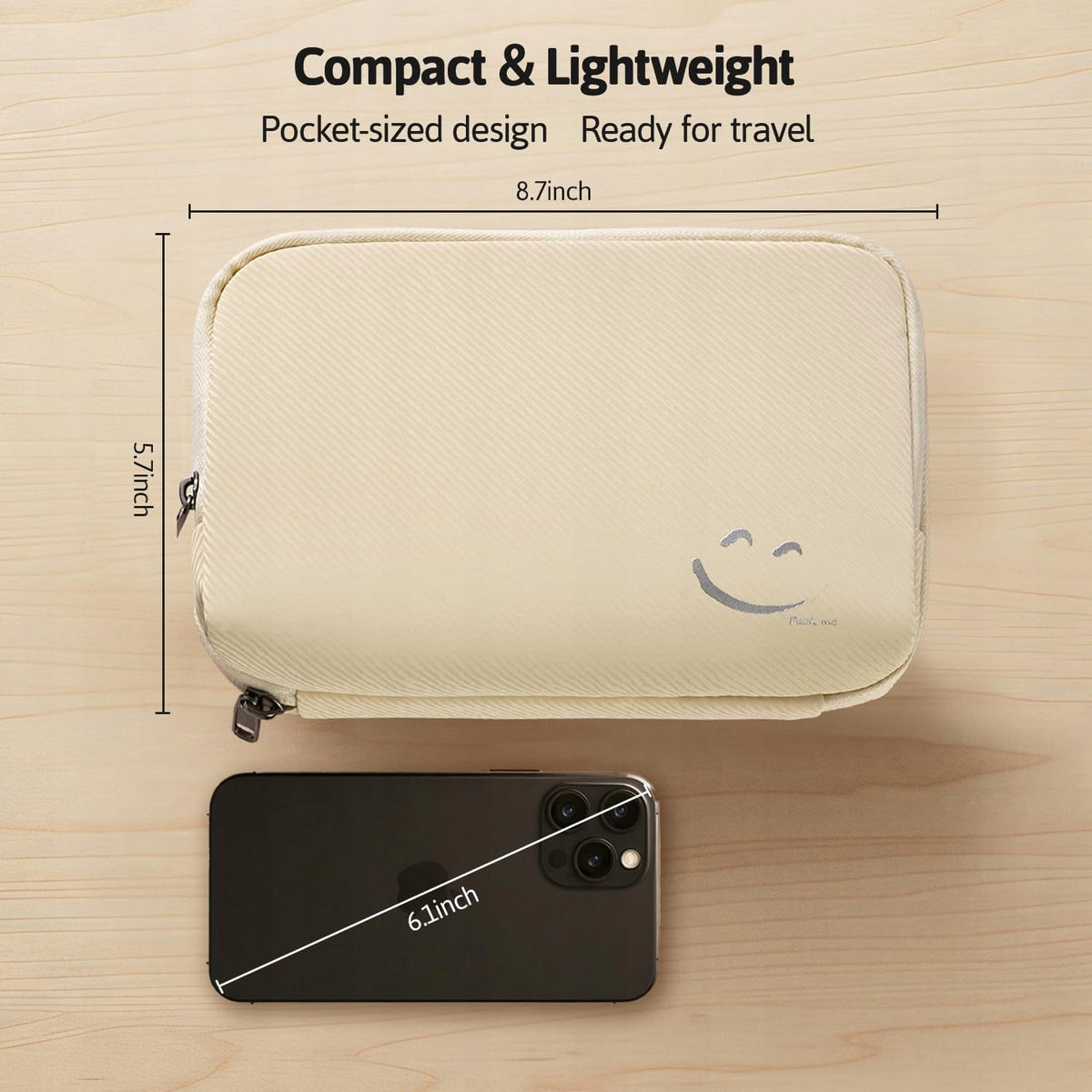 TRAVEL ORGANIZER CHARGER CABLE CASE ELECTRONIC ACCESSORIES Brand AW