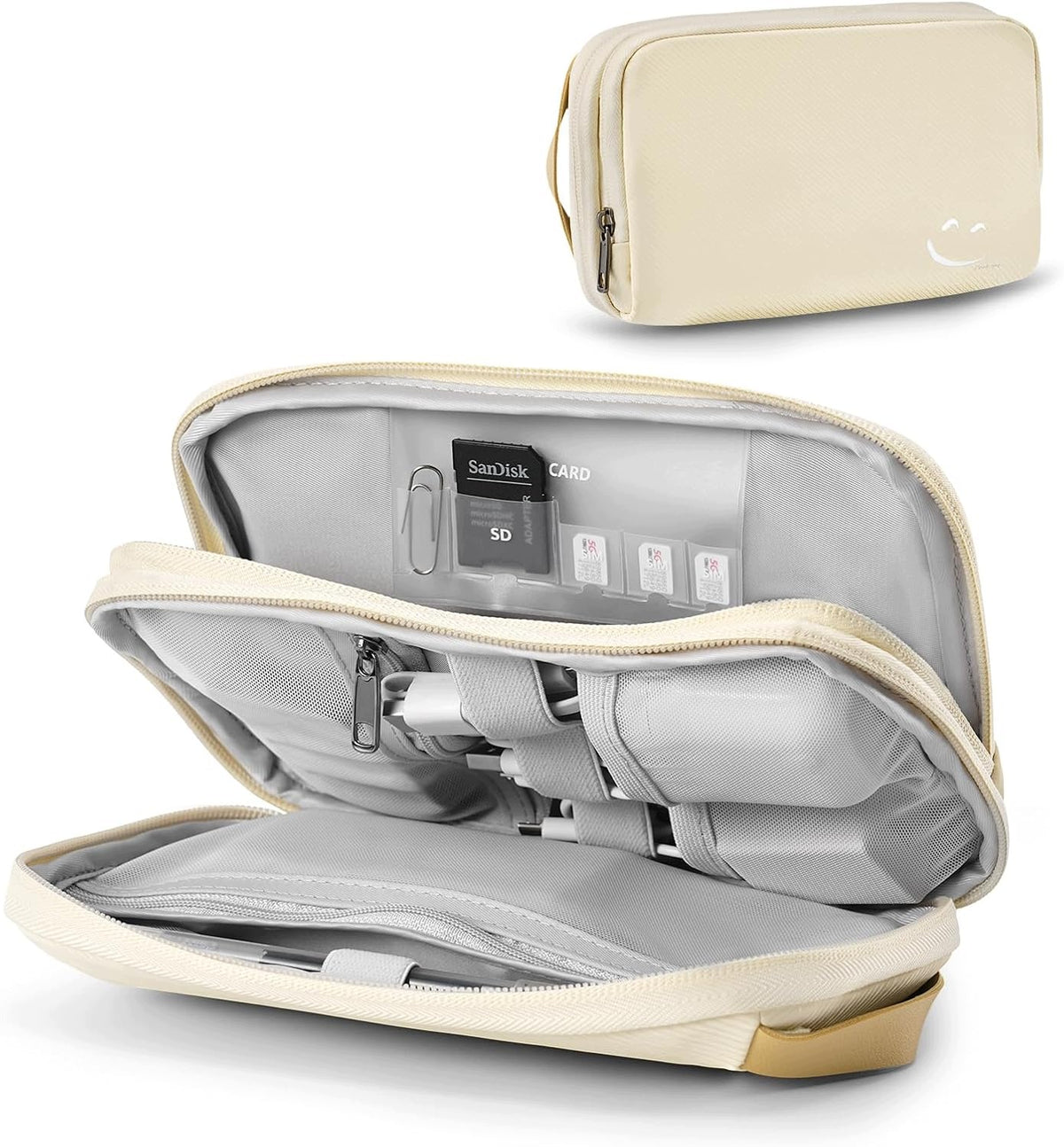 TRAVEL ORGANIZER CHARGER CABLE CASE ELECTRONIC ACCESSORIES