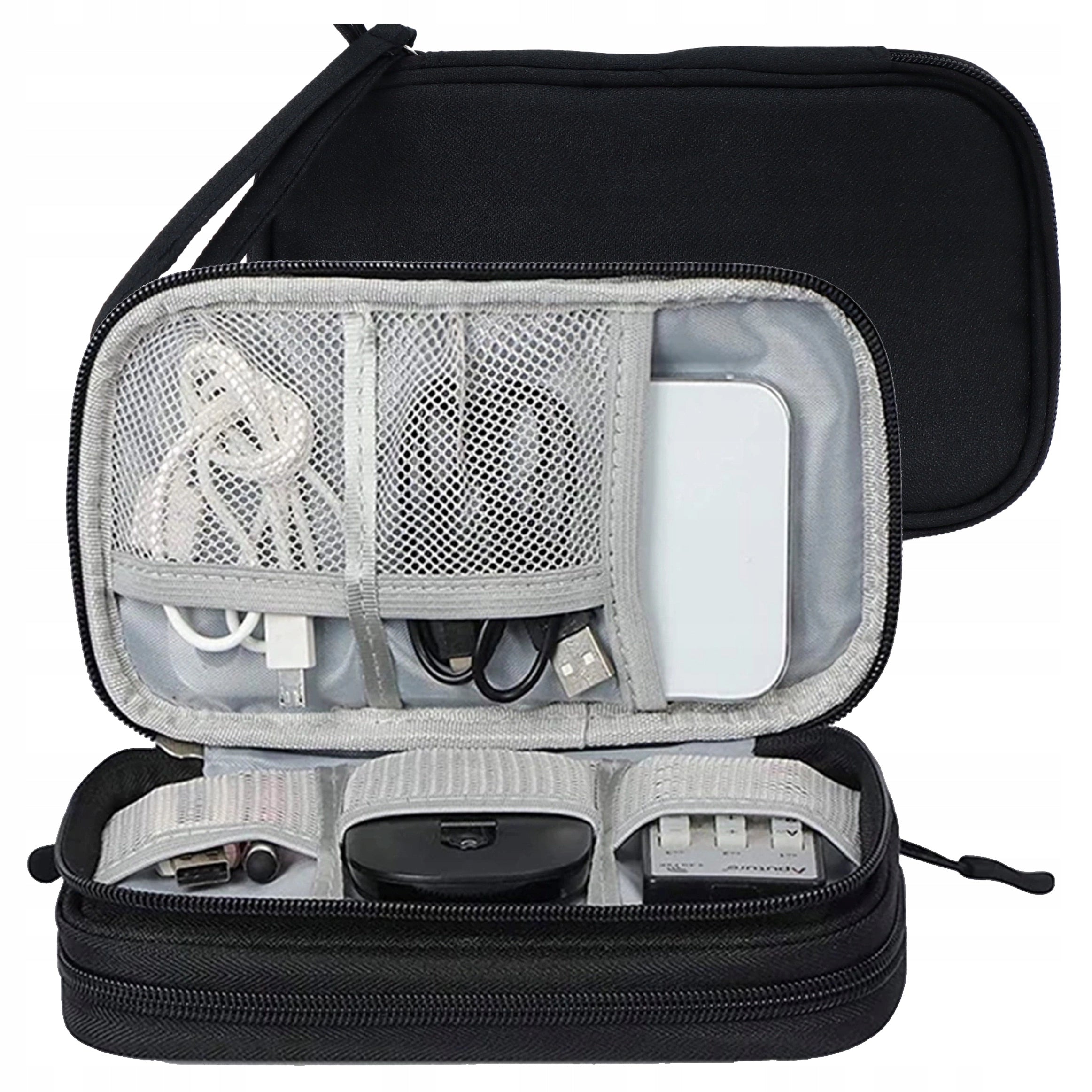 TRAVEL ORGANIZER COVER CABLE BAG CHARGER ELECTRONICS CASE XL Packaging status original