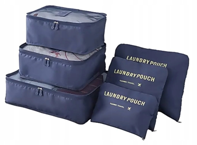 TRAVEL ORGANIZER FOR SUITCASE BAGS 6 PCS. ROSES Manufacturer code 5906852712816