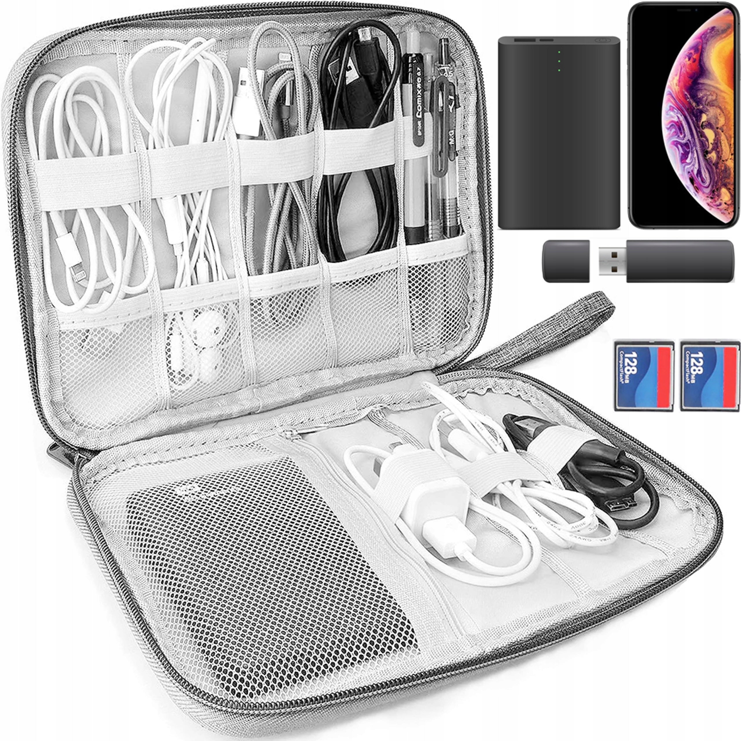 TRAVEL ORGANIZER FOR SUITCASE CABLE BAGS COVER POUCH BAG LARGE XXL Manufacturer code ORGANIZER PODRÓŻNY NA KABLE S127
