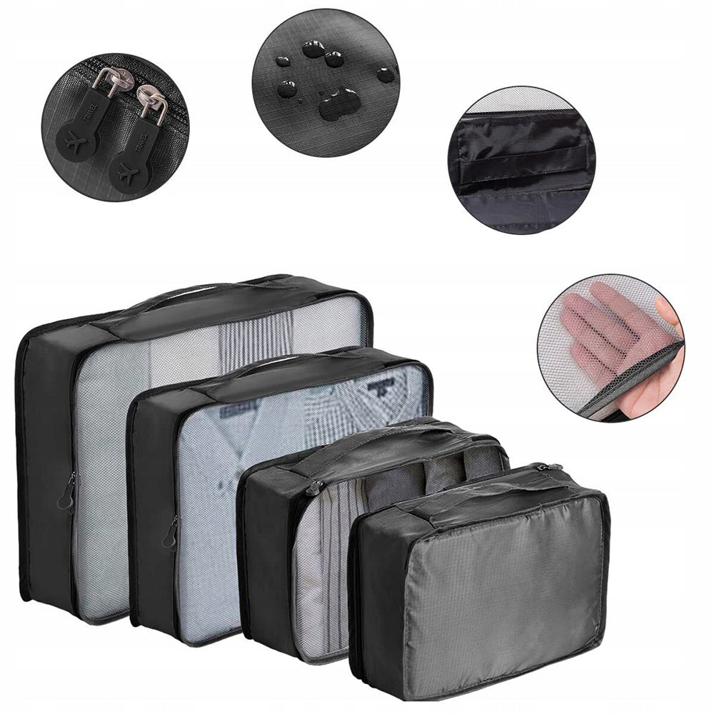 TRAVEL ORGANIZER FOR SUITCASE CLOSET BAGS SET OF 12PCS CLOTHES AND SHOES Manufacturer code snxlyam5202