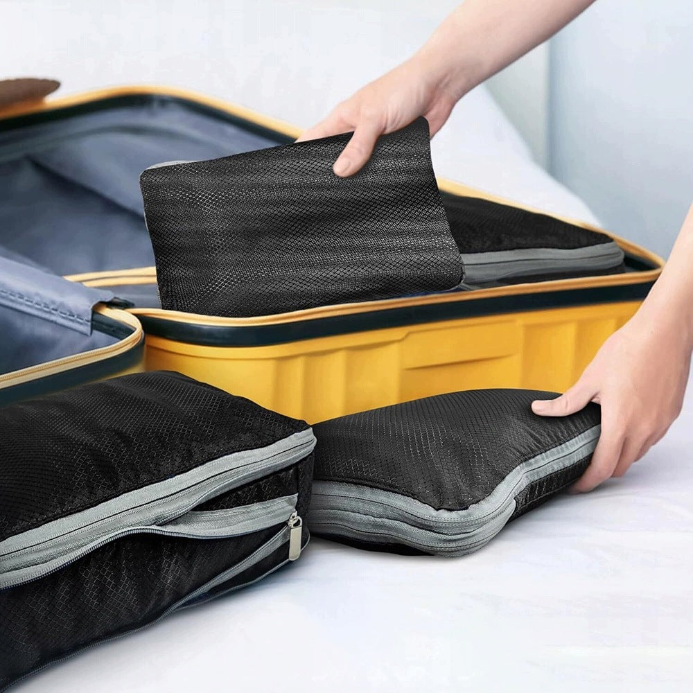TRAVEL ORGANIZER TRAVEL ORGANIZERS SET FOR SUITCASE BACKPACK CLOTHES 4PCS Brand no brand