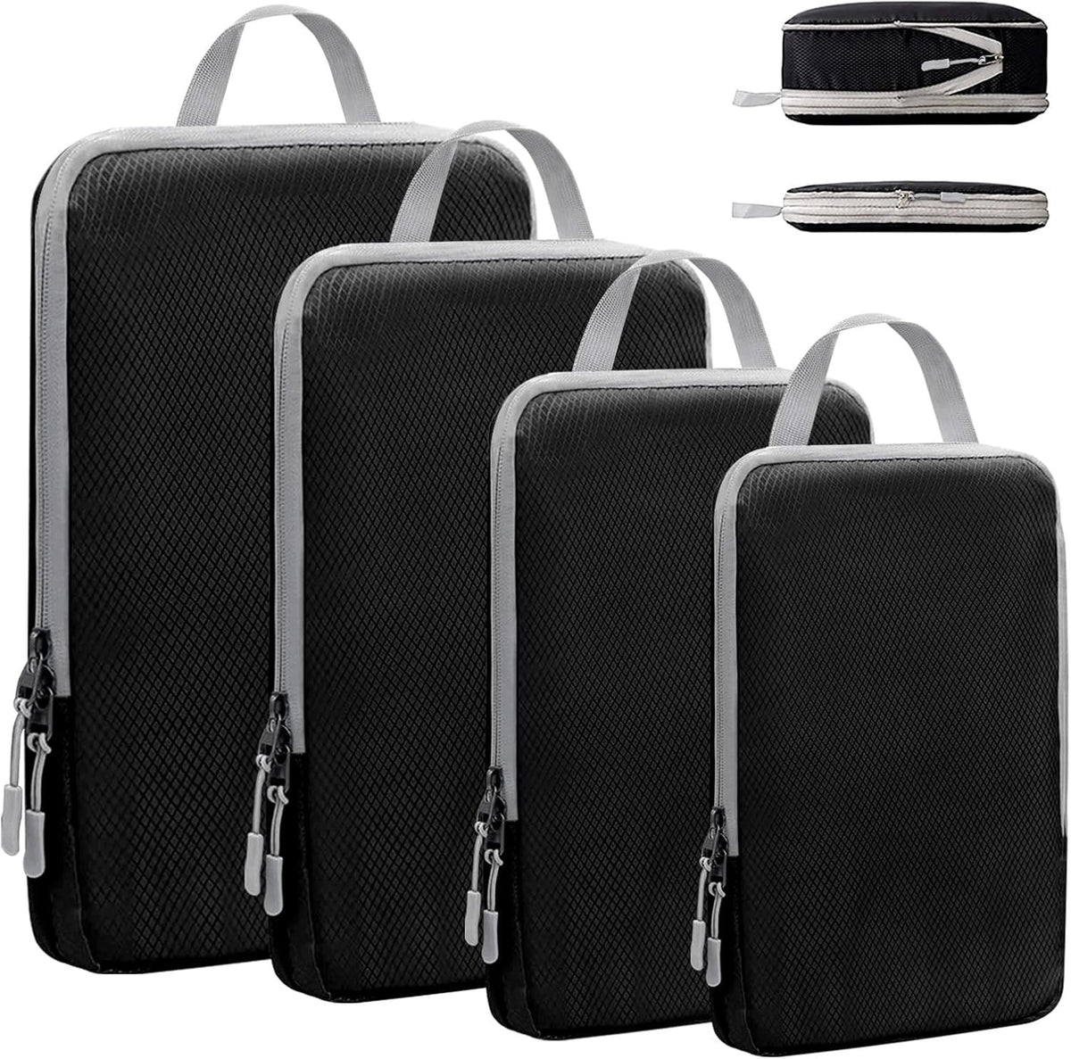 TRAVEL ORGANIZER TRAVEL ORGANIZERS SET FOR SUITCASE BACKPACK CLOTHES 4PCS